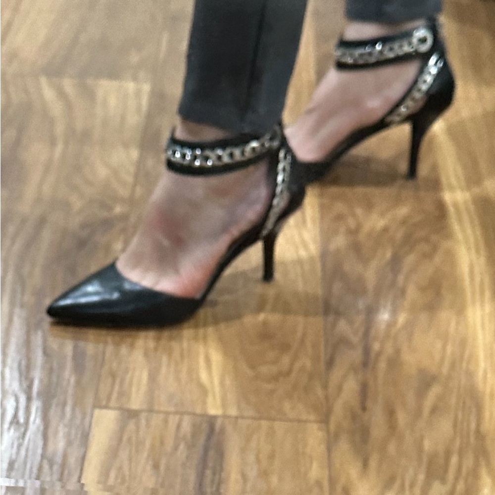 Elegant Black Stiletto Heels